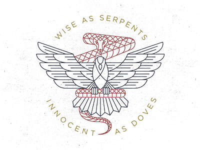 Serpents & Doves bible bird dove serpent snake tattoo tee verse