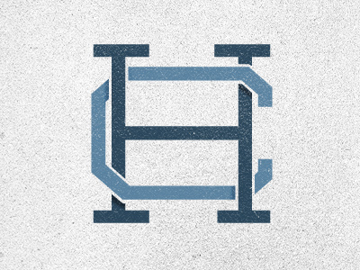 College Heights Monogram dispatch logo moniker monogram school