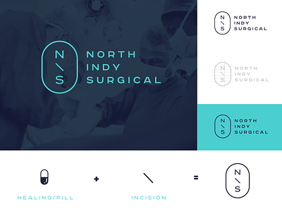 NIS Concept branding doctor indianapolis indy logo north surgery surgical