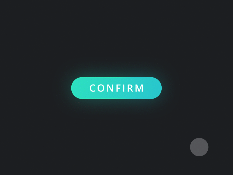 Confirm Button UI Animation animation button click design gif gradient material mouse overlay tap tick touch