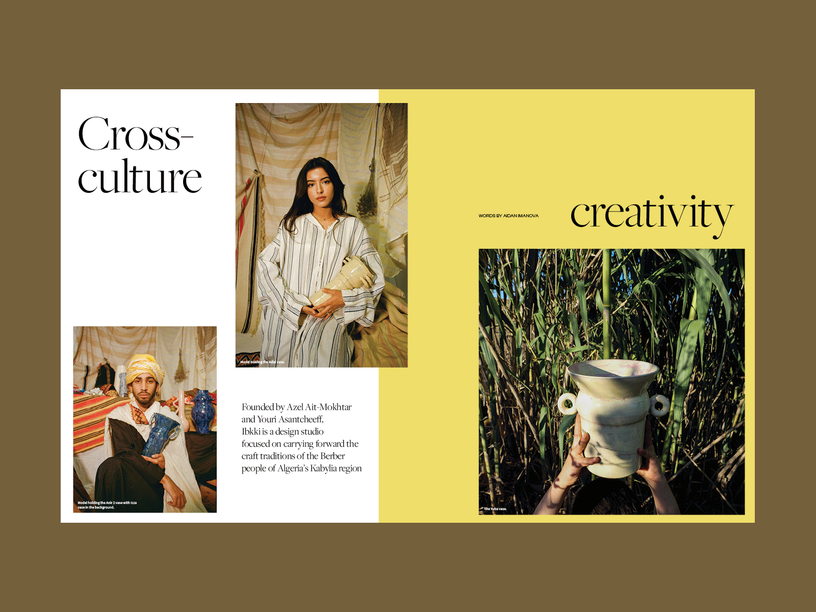 Cover story - Ibbki colorful design editorial design print magazine
