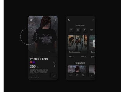 Mobile App Design Concept app app ui app ux appdesign appdesigner design e store ecommerce ecommerce app ecommerce design figma illustration mobile app ui ux