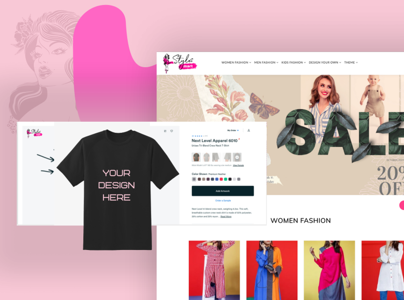 custom clothing website