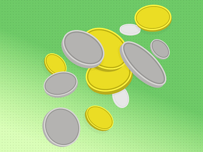 coins coins coinstar dime nickel quarter