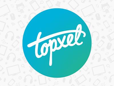 Topxel logo custom type hand drawn identity lettering logo logotype pattern script topxel type