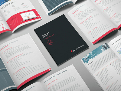 Jurumani Brochure Layout Design annual report book branding corporate branding design layout design manual print ready standards typesetting typography