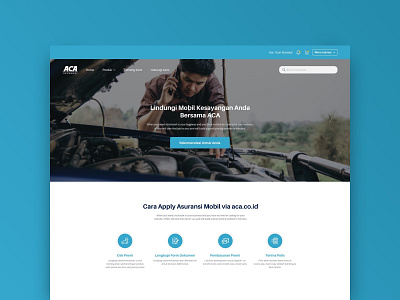 ACA Insurance Website dashboard design insurance ui ui ux ui design website design
