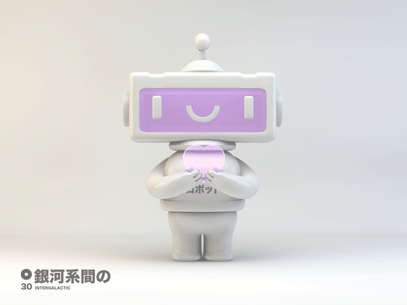 Roboto 3d cinema4d japan print robot toy