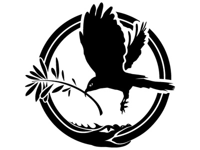 Seal/Tattoo Design bw olive branch ouroboros raven seal snake tattoo