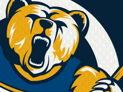 Da Bears - Continued bear grizzly hockey logo sports team