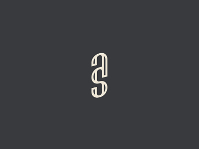 AS Monogram by Lorenzo Natale on Dribbble