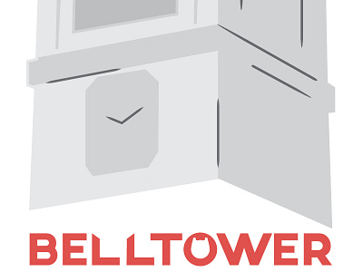 Bell Tower Bullies Logo belltower design graphic design logo logo design logo type
