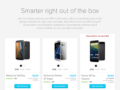 Shop Phones Mock Up design graphic design layout mock up redesign ui ux web design wip