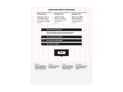 In-Page FAQ Wireframe 1 design graphic design ui ux web design wireframe