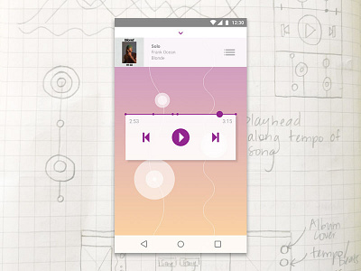 Daily UI #009 – Music Player