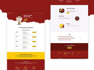 4LD Full Homepage Design branding cartoon cartoon character cartoon design cartoonish character design flat guy illustration person ui user interface ux vector web web design website