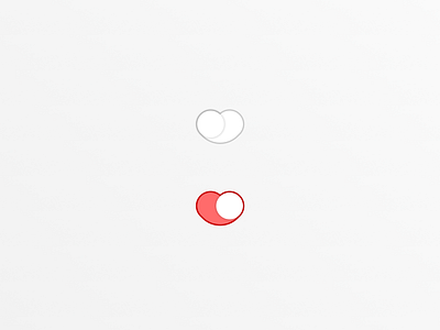 To love, or not to love? design heart heart switch interation love switch ui ui design