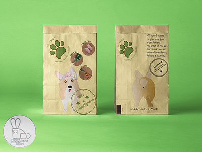 Concept Package Dog treats branding design illustration illustrator logo mockup package design photoshop vector