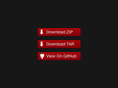 New better buttons for my GitHub Pages theme buttons github red theme