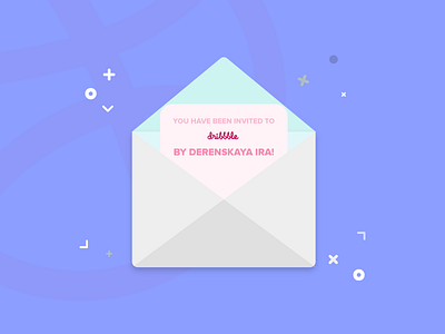 Hello Dribbble! debut first shot invited player