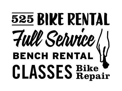 Window Graphic bicycle bikeshop window