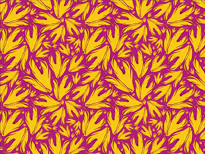 Old Leaves colorful illustration leaves nature pattern vector