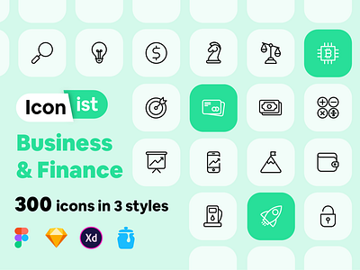 Business & Finance 2 (Iconist)