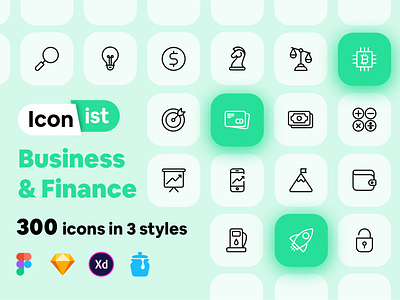 Business & Finance 2 (Iconist)