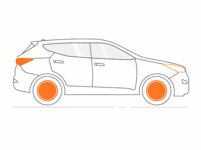 next one car cars gif orange principle