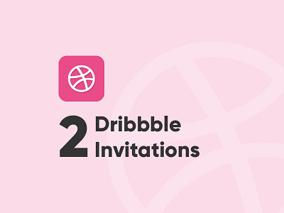2 Dribbble Invitation 2 ball draft dribbble giveaway invitation invite players