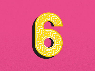 6 new players 6 dribbble invite iran number pink six