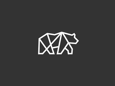 Lineart Bear Logo