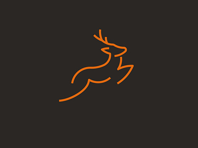 Minimalist Deer Logo