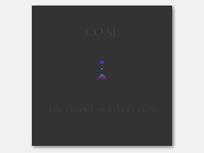 Coal band - Album Artwork album art branding concept design digital design flat graphic design identity logo minimal mock up typography vector