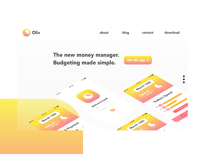 Oliv Money Manager App