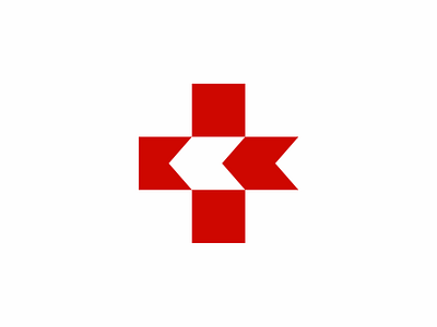 Crimean Life-Saving Service app arrows brand identity brandmark crimea emblem geometic kross life logodesign mark redkross rescue service sign storozhevantosha symbol