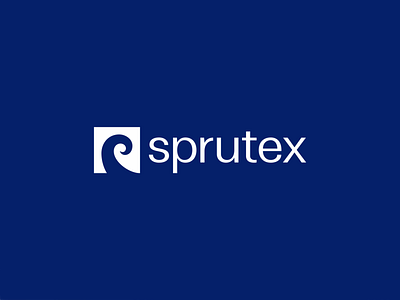 Sprutex app brand identity brandmark digital emblem icon logo mark ocean sea sign sprut square storozhevantosha symbol