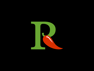 Red Pepper brand identity brandmark cafe emblem family hot letter logodesign mark p pepper restaurant sign storozhevantosha symbol