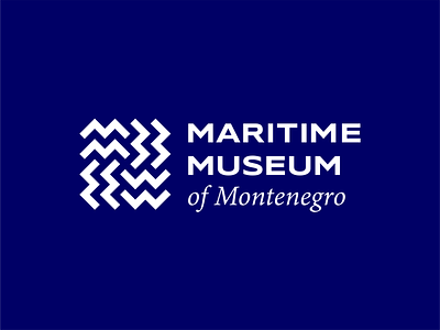 Maritime Museum of Montenegro bay brand identity brandmark concept culture emblem history hub kotor logo logodesign maritime montenegro museum ocean sea ship storozhevantosha symbol vintage