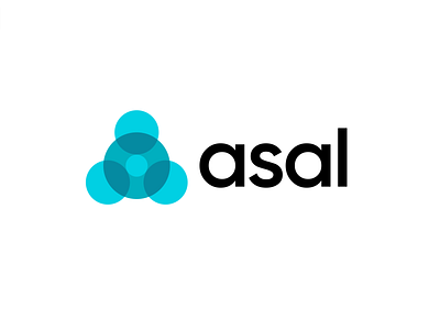 Asal a app brand identity brandmark circle connect emblem layers logo logodesign round storozhevantosha symbol unit