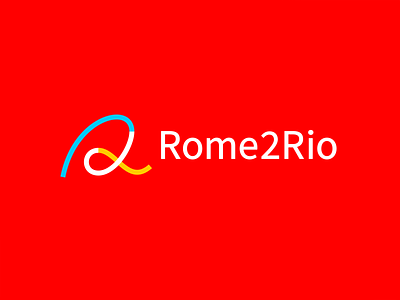 Rome 2 Rio app brand identity brandmark city communication concept connect logo logodesign network road storozhevantosha symbol travel trip