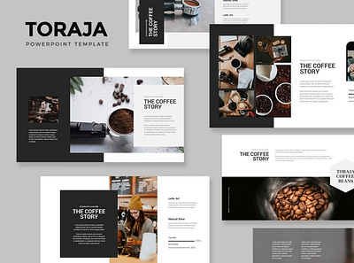 Toraja Powerpoint Template coffee coffee shop powerpoint coffeeshop corporate creative design creative market powerpoint design powerpoint presentation template powerpoint template powerpoint templates