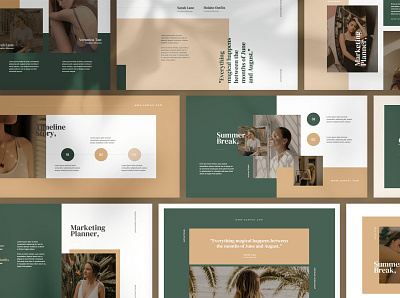 Sumver Break Powerpoint Template branding corporate creative design creative market creative studio naturalistic powerpoint design powerpoint presentation template