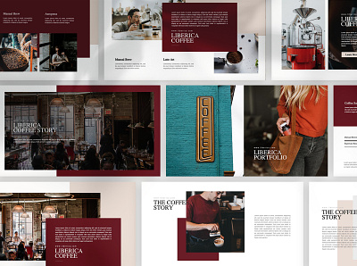 Liberica Coffee Powerpoint Template branding coffee shop powerpoint coffeeshop corporate creative design creative market creative studio naturalistic powerpoint design powerpoint presentation template