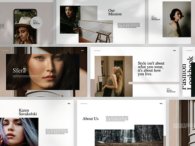 Sfera Lookbook Powerpoint Template