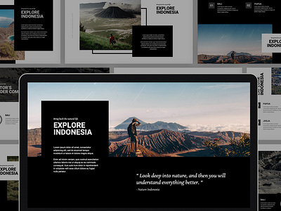 Nature Indonesia Powerpoint Template