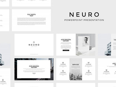 Neuro Powerpoint Template branding corporate creative design creative market creative presentation powerpoint design powerpoint presentation template powerpoint template