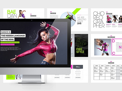 Bae Dance Powerpoint Template