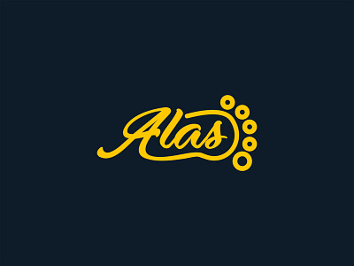 Alas branding coreldraw design illustration illustrator lettering logo type typography vector