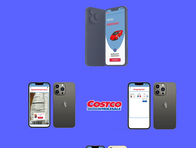 Costco Speed Checkout UX Design Challenge adobe photoshop figma ios app ios app design mobile app design ui design ux design uxui design
